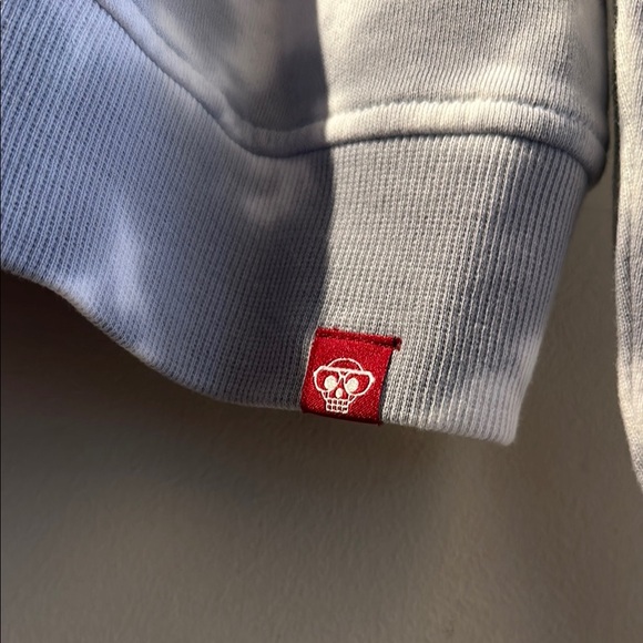 Mostly Heard Rarely Seen 8-Bit Volt Gray Tie-Dye Hoodie - Picture 6 of 6